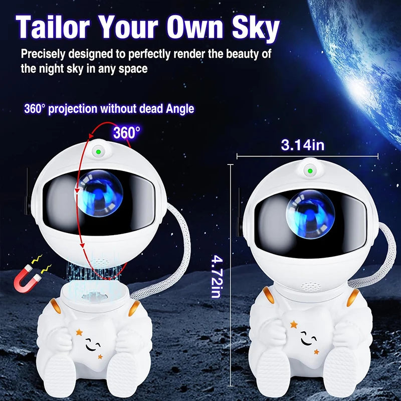 Astronaut Galaxy Projector — Turn Any Room Into a Starry Galaxy