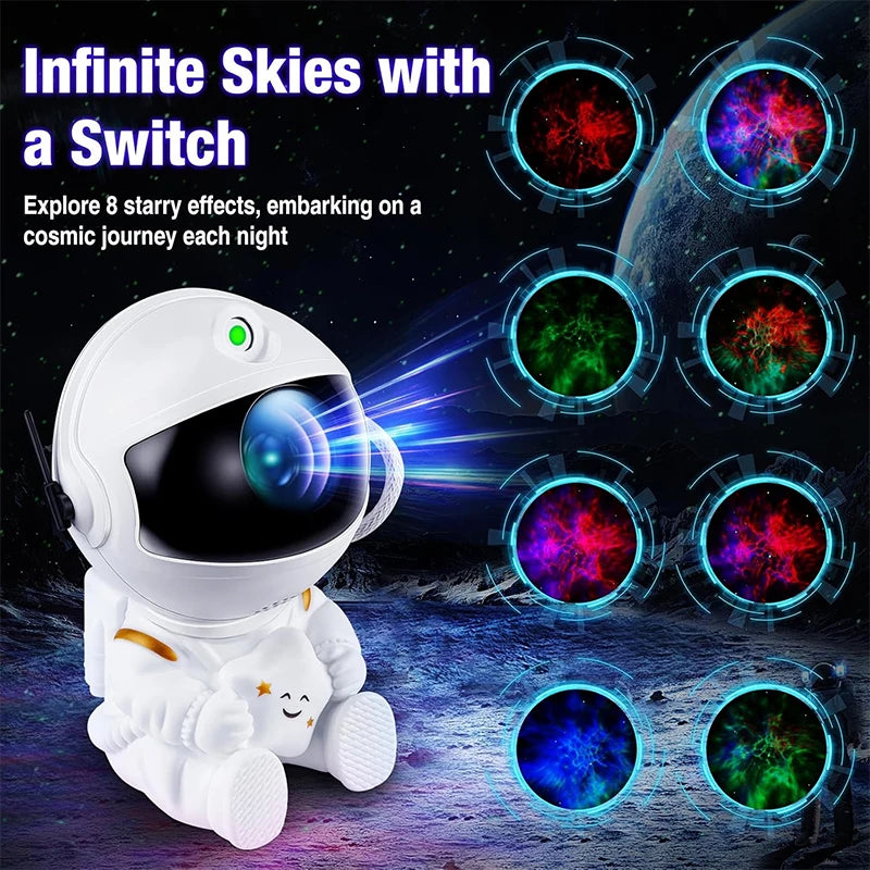 Astronaut Galaxy Projector — Turn Any Room Into a Starry Galaxy